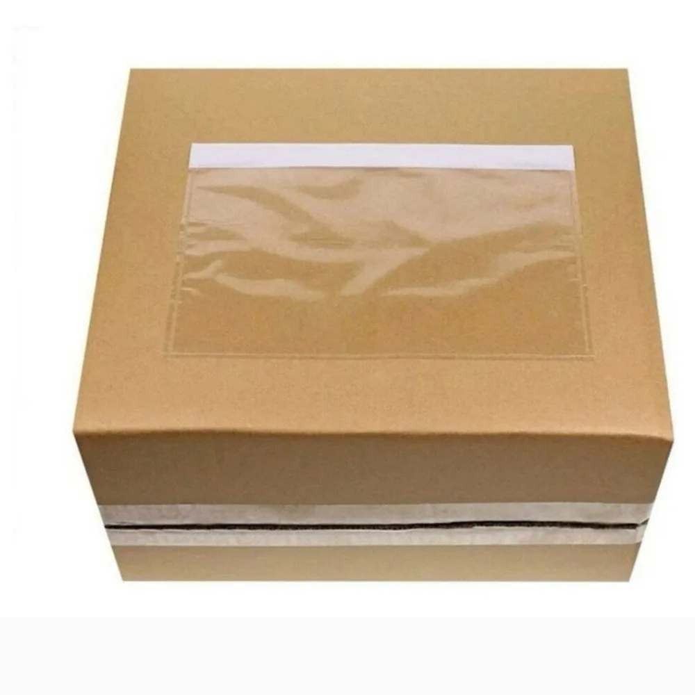 Clear Shipping Label/Invoice Envelopes-- 7